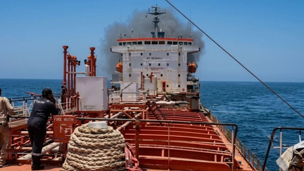 Fire reported on oil tanker with 24 Indians off Oman coast