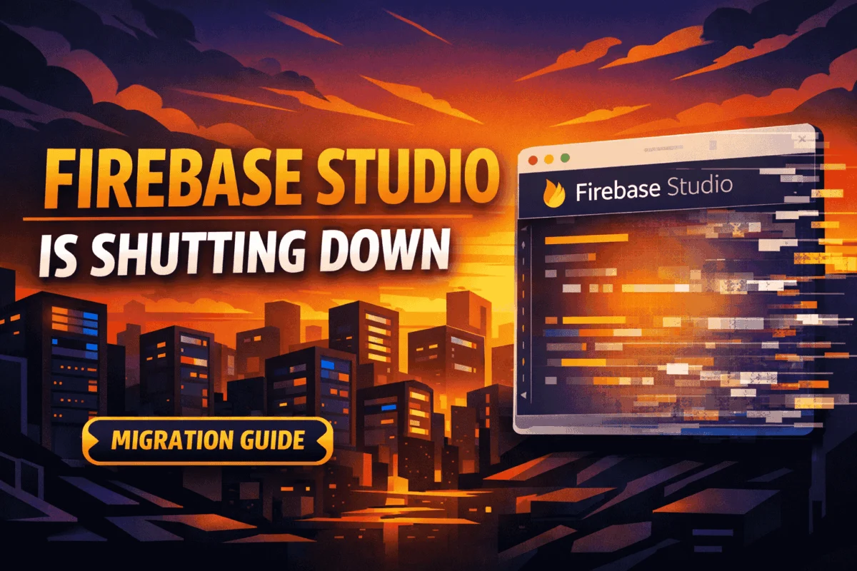 Firebase Studio Is Being Sunset – What It Means for Developers