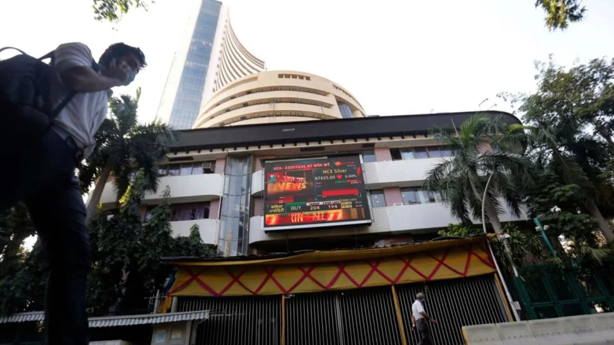 Indian stocks and rupee fall on global selloff, further escalation in West Asia