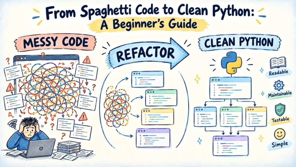From Spaghetti to Structure: A Guide to Refactoring Messy Python Code