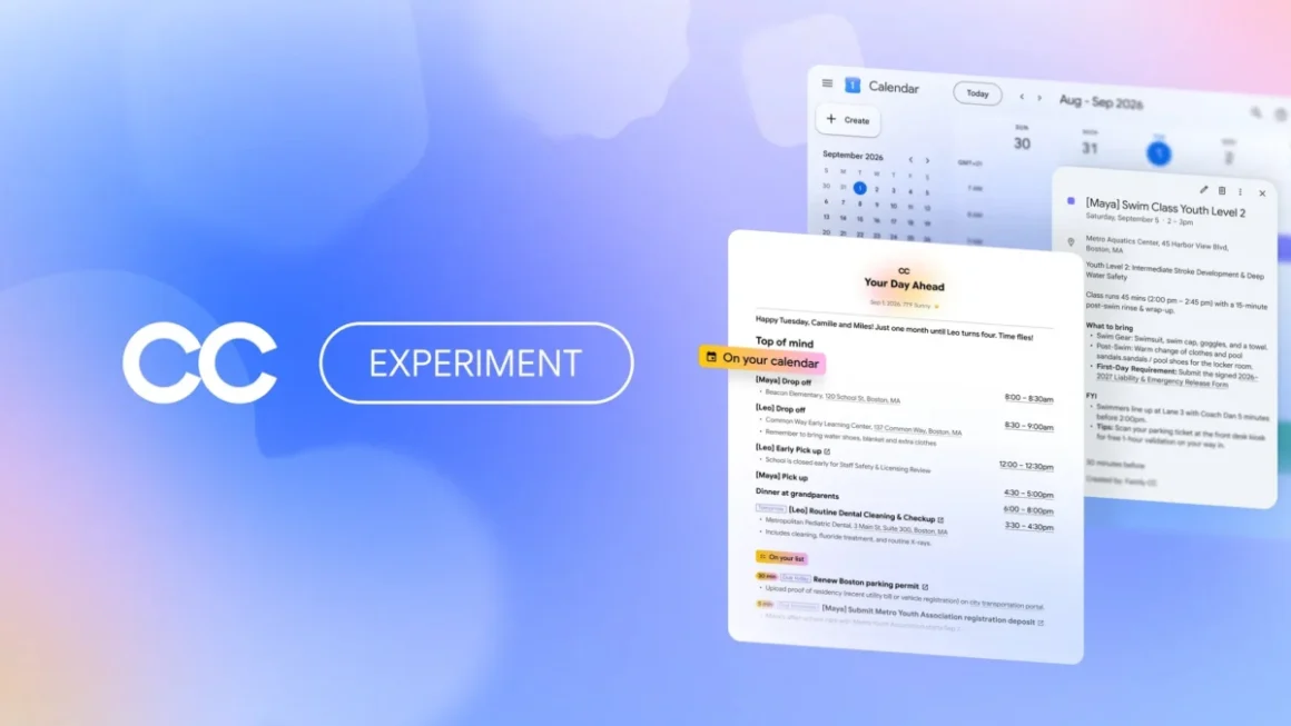 Google Pivots Its AI Agent ‘CC’ Toward Household Management, Targeting the Booming Family-Tech Market