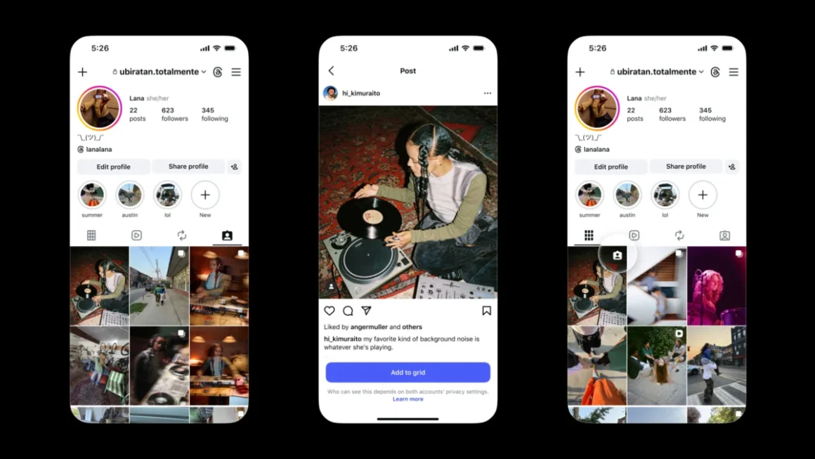 Instagram Empowers Users with New Profile Control: Tagged Posts Can Now Be Pinned Directly to the Main Grid