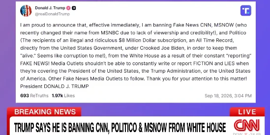Media Landscape in Flux: White House Tensions, Corporate Restructuring, and Editorial Shifts