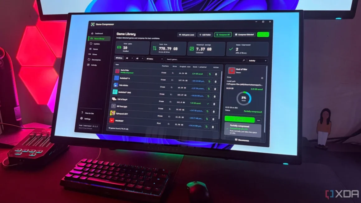 Unlocking Hundreds of Gigabytes: How Windows’ Native compact.exe Rivals Paid Game Compression Tools