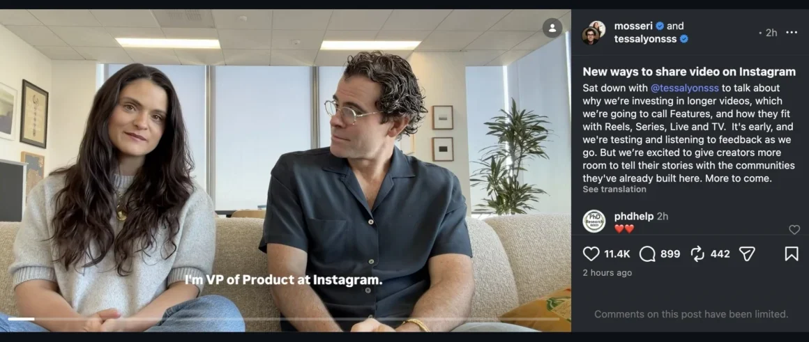 Beyond the Scroll: Instagram’s Grand Leap Into 90-Minute Widescreen Video and the Battle for the Living Room