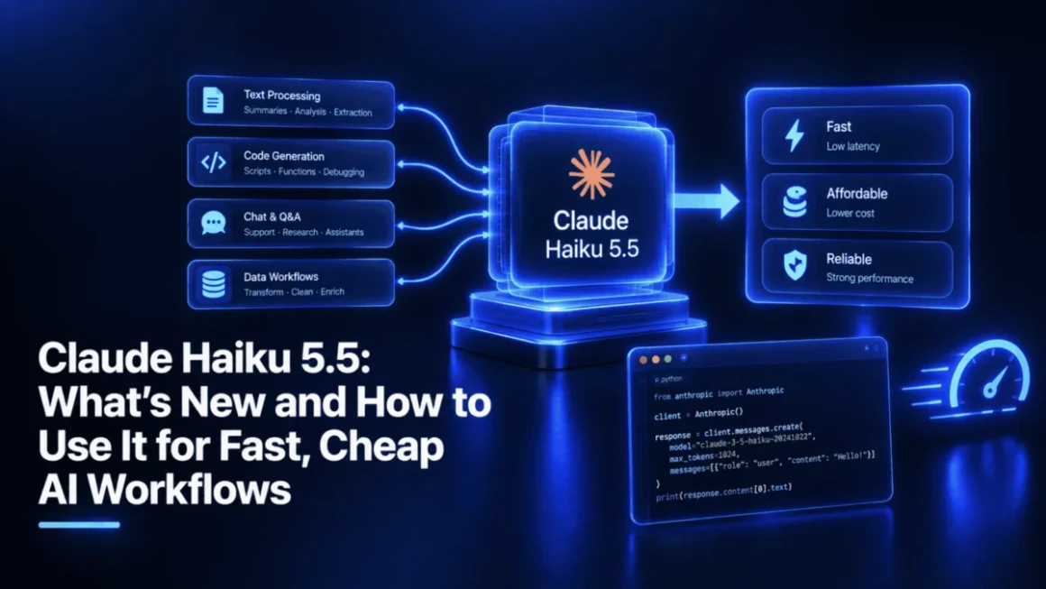 Claude Haiku 5.5: A Paradigm Shift in High-Efficiency AI Workflows