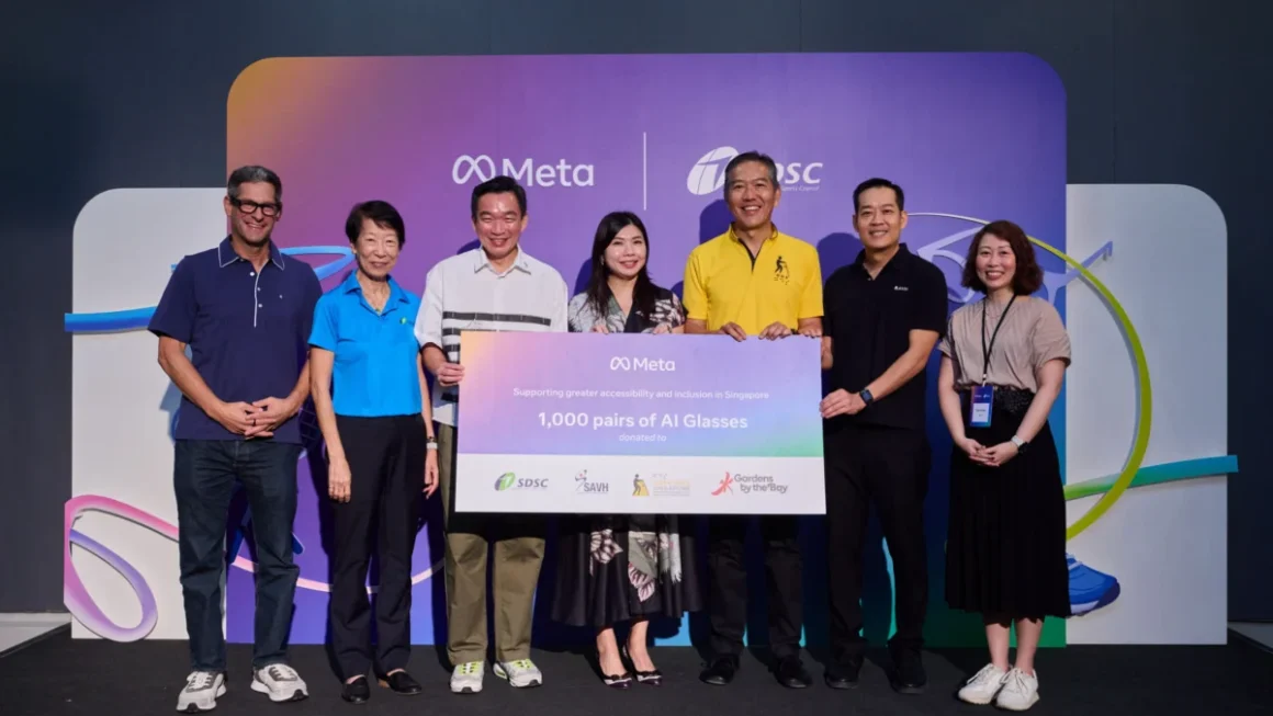 Empowering Independence: Meta Donates 1,000 Ray-Ban Meta AI Glasses to Advance Accessibility in Singapore