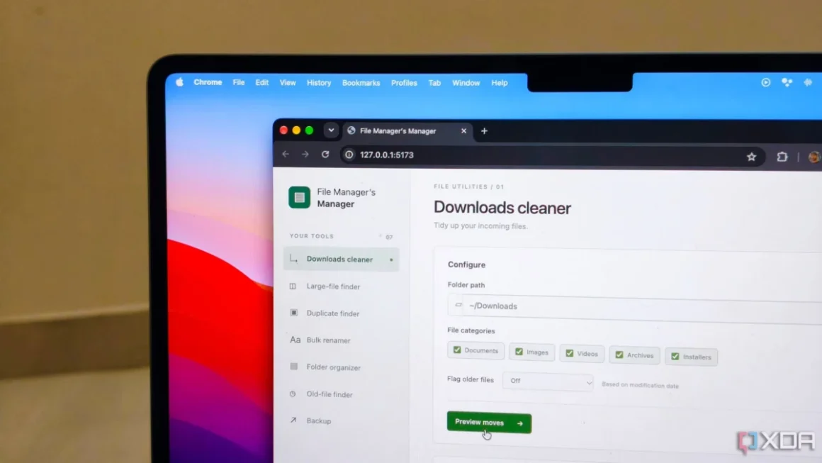 How I Turned My Messy Bash Scripts Into a Sleek Local Web App Using Claude Code in 10 Minutes