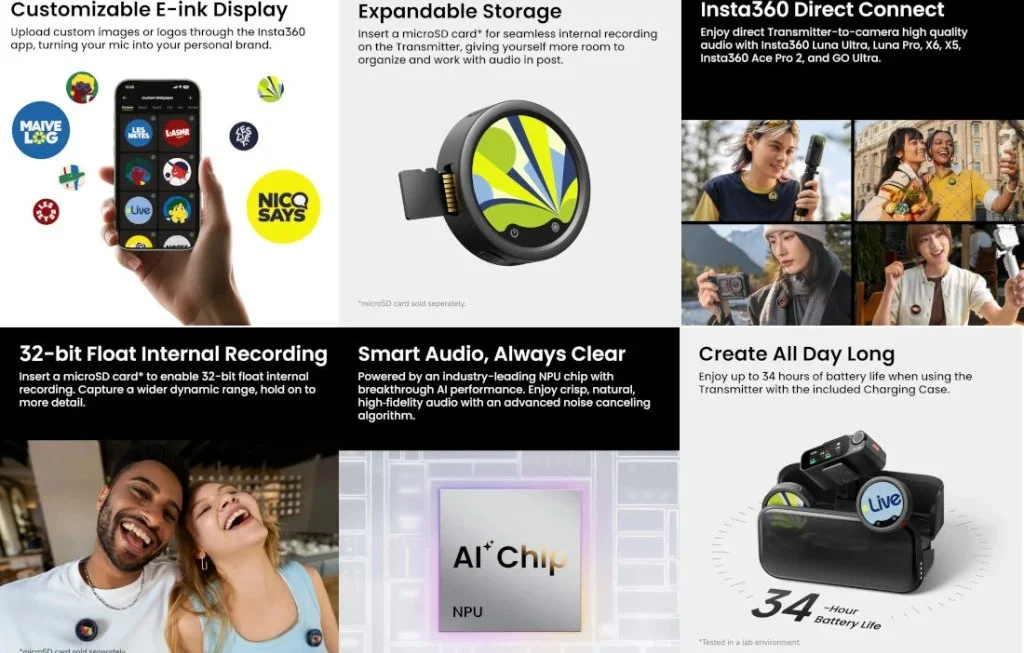 Insta360 Expands Audio Ecosystem: The New Insta360 Mic Bridges the Gap for Modern Creators