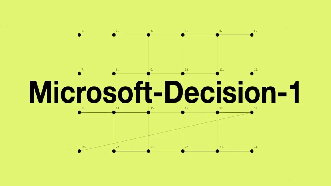 Microsoft Unveils "Microsoft-Decision-1": A High-Speed Specialized Model for AI Orchestration
