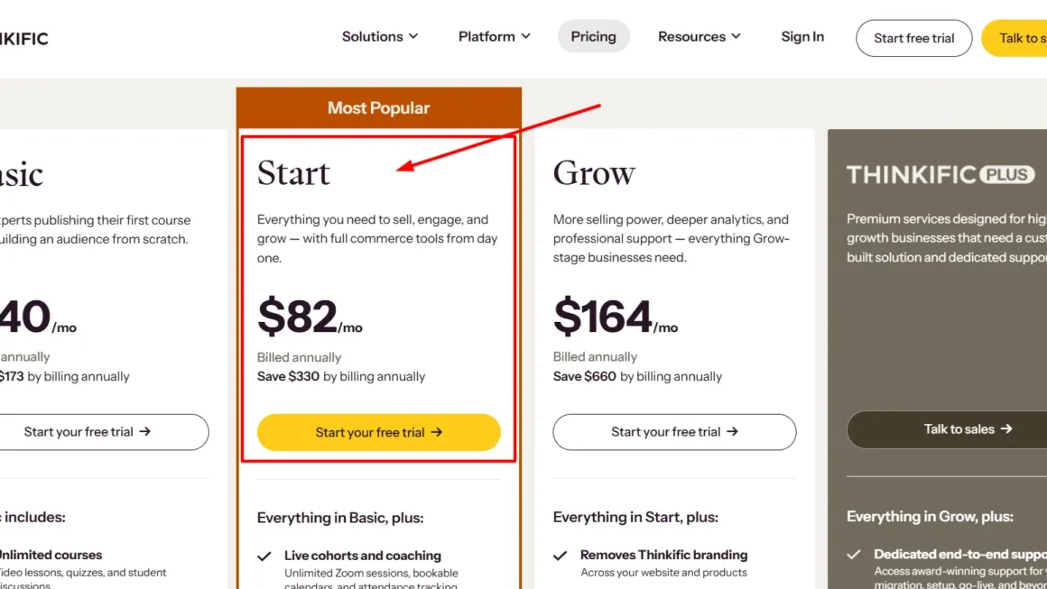 Navigating Thinkific’s Pricing Structure: A Comprehensive Guide for Online Course Creators