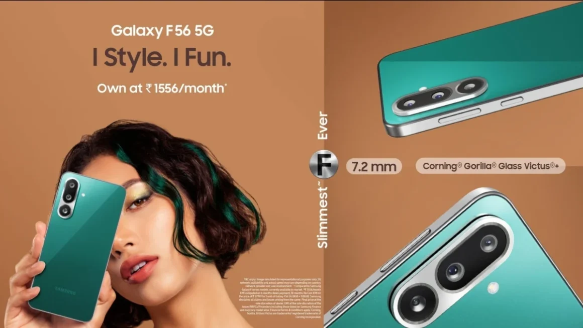Samsung Expands Mid-Range Dominance with the Sleek Galaxy F56: A Comprehensive Analysis
