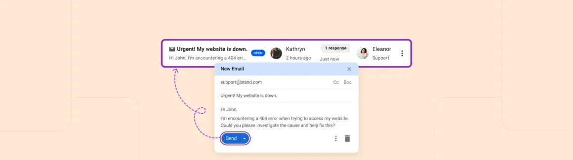 Taming the Inbox Chaos: How Integrated Branded Email Tickets Are Transforming Agency Support