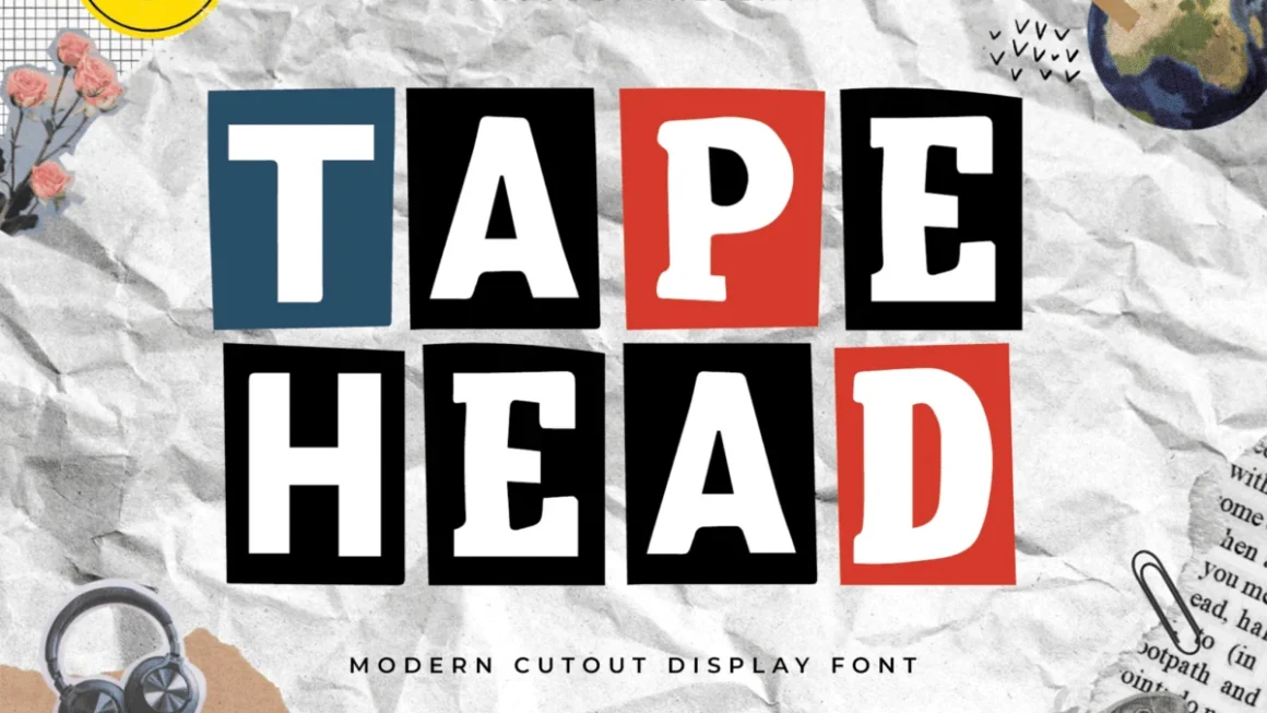 The Art of Disruption: Why Cut-Out and Collage Typography is Redefining Modern Design