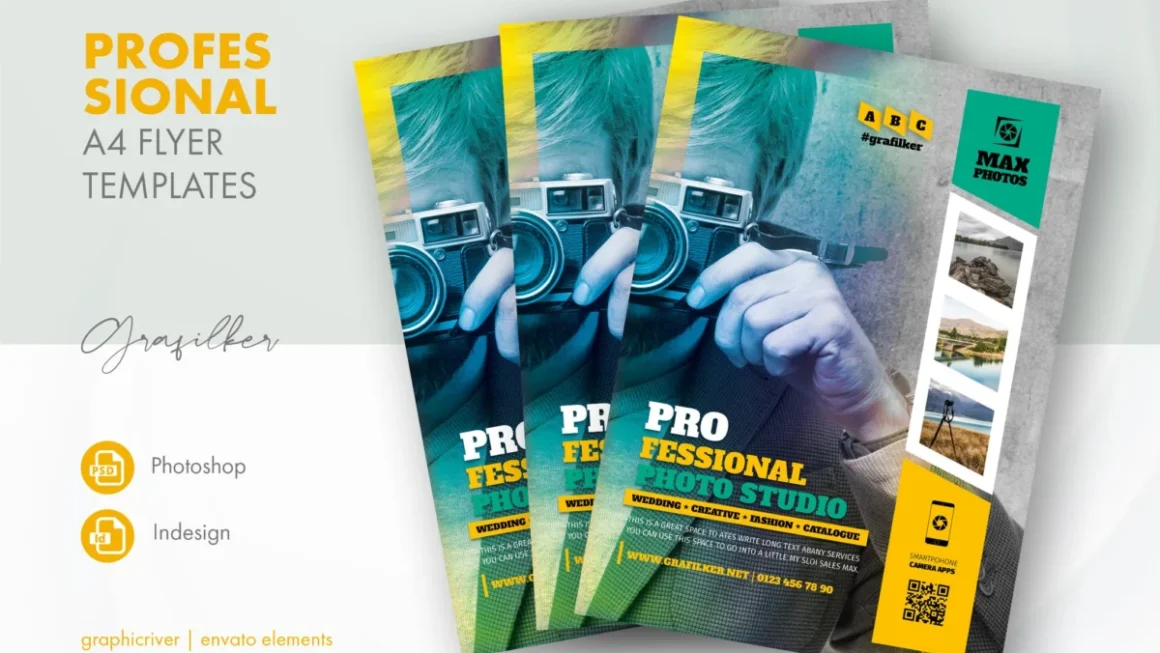 The Art of Promotion: Elevating Your Photography Brand with Professional Flyer Templates