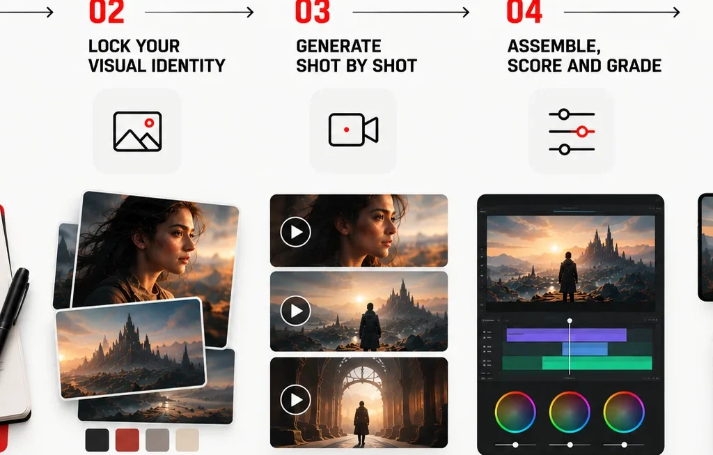 The Cinematic Revolution: Why Professional AI Filmmaking is a Production Stack, Not a Single Prompt